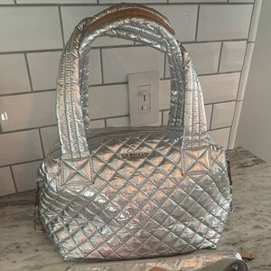 MZ Wallace Silver Sutton Medium